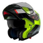 MT Atom Sv Gorex Çene Açılır Sarı Motosiklet Kaskı