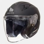 MT AVENUE SV SOLID YARIM YAZLIK KASK MAT SİYAH X-SMALL