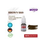mt derm Kalıcı Makyaj Boyası/brown 660