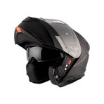 Mt Genesis Sv Solid A1 Mat Çene Açılır Kask Siyah Siyah