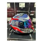 Mt Helmets Braker Sv Cockpit Parlak Kask Mor Vizörlü (+1 Şeffaf Vizörlü)