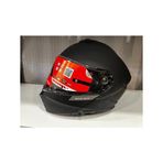 Mt Helmets Kask Genesis Sv A2 Çene Açılır Mat Siyah