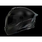 Mt Helmets Kask mt Atom 2 A11 Çene Açılır Mat Siyah