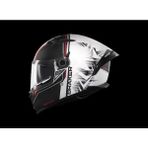 Mt Helmets Kask mt Braker Sv Charm A1 Mat Siyah/beyaz - Siyah - Beyaz