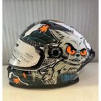 Mt Helmets Kask mt Braker Sv The Kıng A7 Parlak Mavi - XL - Çok Renkli