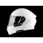 Mt Helmets Kask mt Genesis Sv A2 Çene Açılır Parlak Beyaz