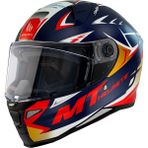 Mt Helmets Revenge 2 S Acosta A37 - Mavi - Kırmızı - XXL