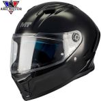 mt Helmets Stınger 2 Pure A1 Parlak Siyah Kapalı Kask - XL