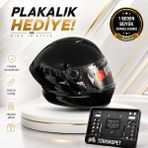 mt Helmets Stinger 2 Solid Güneş Vizörlü Full Face Kapalı Kask + Plakalık - Pembe