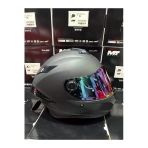 Mt Helmets Targo S Mat Siyah Kask Mor Vizörlü (+1 Şeffaf Vizörlü)