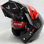 Mt Kask Genesis Sv A11 Çene Açılır Kask Parlak Siyah