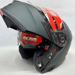 mt Kask Genesis Sv Çene Açılır Kask Mat Anthracite Grey