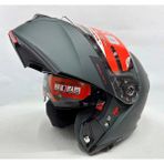 MT Kask Genesis Sv Mat Anthracite Grey Çene Açılır Kask Yüksek Darbeye Dayanıklı Polimer - XL