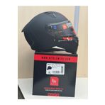 MT mt Kask mt Revenge 2 A1 Matt Black Şeffaf Vizörlü