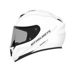 MT Rapide Solid A0 Matt Full Face Beyaz Motosiklet Kaskı