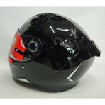 mt Revenge 2 S Solid A11 Şeffaf Vizörlü Kask Parlak SIYAHV14B - 2XL
