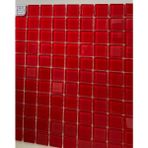 Mt Seramik Tezgah Arası Cam Mozaik Red 2.5x2.5