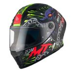 Mt Stinger 2 Akin A3 Mat Kapalı Motosiklet Kaskı