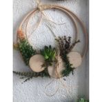 MT Store Makrome Duvar Kasnak Bohem Aksesuar, Duvar,balkon Süsleme 20CM Lik