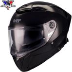 mt Thunder 4 Sv Puree A1 Parlak Siyah Kapalı Kask - 2XL
