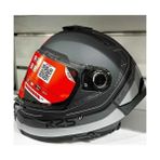 Mt Thunder 4 Sv R25 C2 Full Face Motosiket Kaski Siyah - Gri Xl