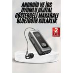MT29 GİYİM Kablolu Kulak İçi 5.2 Makaralı Titreşimli Bluetooth Kulaklık Hafıza Kart