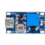 MT3608 Type C USB 28V 2A Dc Boost Modül Ayarlanabilir Voltaj Yükseltici Güç Kaynağı Step Up Dc Çevirici