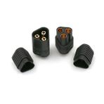 MT60 3 Pin Dişi Erkek Konnektör Soket Çift Amass 3.5mm 12Awg RC Esc Motor Drone Lityum LiP