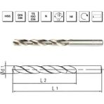 MTE B00007001330 Makina Takım 13.3 mm HSS DIN 338 Silindirik Saplı Taşlanmış Matkap Ucu
