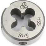 MTE B00110041429 Makina Takım W9/16 inç HSS DIN EN 22 568 Whitworth Normal Vidalı Pafta Lokması