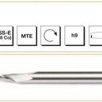 MTE HSS-CO8 8x8x120 mm Mormu Alüminyum Freze