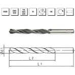 MTE HSS DIN 338 11.8 mm Silindirik Saplı Makina Takım Haddeli Matkap Ucu