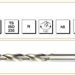 MTE HSS DIN 338 14 mm Taşlanmış Silindirik Saplı Kısa Matkap Ucu