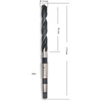 MTE HSS DIN 345 11 mm Mors Konik Saplı Matkap Ucu