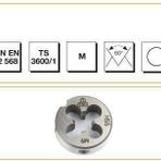 MTE HSS DIN EN 22 568 Metrik Normal Vidalı M 12x1,75 Pafta Lokması