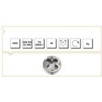 MTE HSS DIN EN 22 568 Metrik Normal Vidalı M 14x2 Pafta Lokması