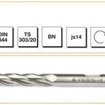 MTE HSSE DIN 844/BN 10 mm Uzun Parmak Freze