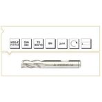 MTE HSSE DIN 844/BN 20 mm Kısa Parmak Freze
