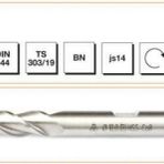 Mte Hsse Dın 844/BN Parmak Freze 13MM Kısa