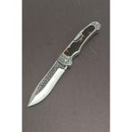 MTech USA MTA3154 Özel İşlemeli Kehribar Desenli 440 Çelik Kompakt Cep Çakısı