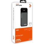 Mtl 10000 Mah 22.5W Süper Hızlı Şarj Power Bank - Dijital Ekranlı - Siyah