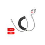 MTL 60W Type-C To Type-C PD Turbo Şarj Spiral Sarmal Naylon Örgü Data ve Şarj Kablosu 2 Metre MT2461