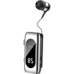 Mtl Makaralı Bluetooth Kulaklık Digital Göstergeli Çift Telefon Destekli MT- A982 - Siyah