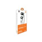 MTL Tak Çalıştır Stero 3.5mm Jack Kulaklık Mikrofonlu - Extra Bass Siyah ile uyumlu