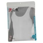 MTM My The Mall Giyim Bsm Erkek 2 Li Atlet - Beyaz