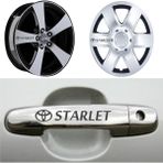 MTM Toyota Starlet Kolu Jant Sticker