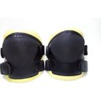 MTNdizlik Motosiklet deri dizlik ,Motorcycle leather keneepad ,motosiklet deri aksesuar - Açık Sarı - S - M
