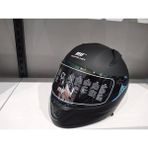 MTS 801 Mat Siyah Güneş Gözlüklü Kask