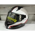MTS Kask Mts Pro 910 Desing Güneş Gözlüklü Beyaz/kırmızı - Beyaz - Kırmızı