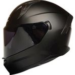 MTS M-910 Full Face Kask Mat Black – Güneş Vizörlü, Dot/ce Onaylı, Intercom Uyumlu - 2XL - Mat Siyah